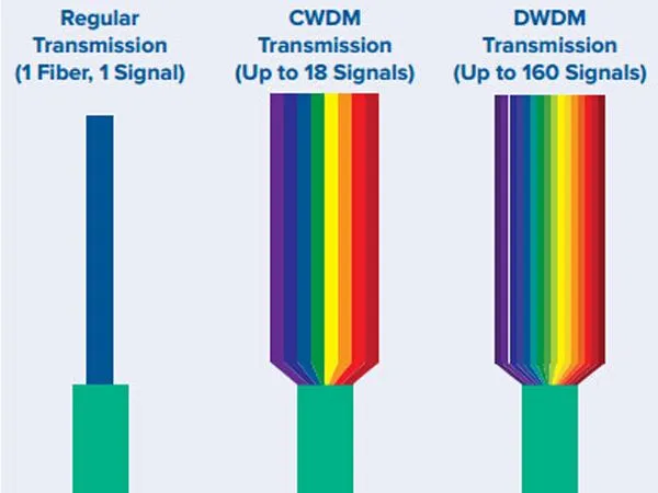 מה מורכב מרכיבי xWDM?